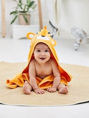 JoJo Maman Bébé Tiger Character Hooded Towel - Image 2 of 4