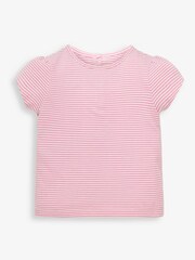 Conjunto de 2 piezas de vestido estilo peto y aplicación de pato de Jojo Maman Bébé - Imagen 2 de 3