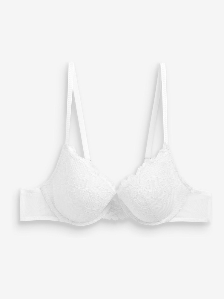 Noir/Blanc - Lot de soutiens-gorge en dentelle 2
 - Image 8 of 10