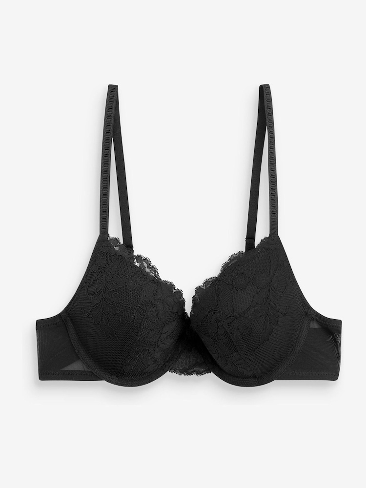 Noir/Blanc - Lot de soutiens-gorge en dentelle 2
 - Image 9 of 10