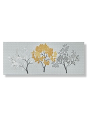 Art For The Home Grey Tranquil Trees Wall Art - Image 2 of 3
