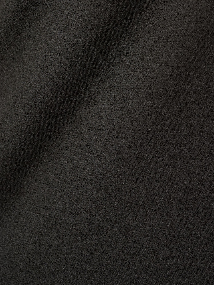 Adrianna Papell Black Structured Cape Sheath Dress - Image 6 of 6