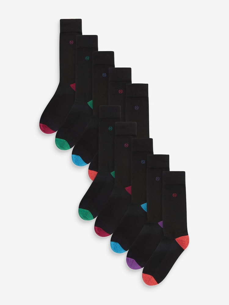 Kontrastferse  - Komfort-Socken mit gepolsterter Sohle - Bild 1 von 8