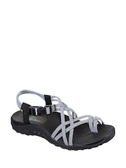 Skechers Black Reggae Irie Mon Sandals - Image 3 of 5