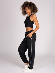 Pineapple Black Wide Barrel Balloon Joggers - Image 6 of 7