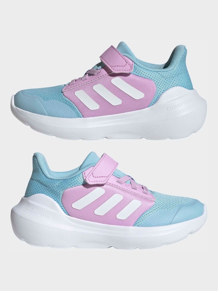 adidas Blue Tensaur Run Shoes - Image 9 of 9