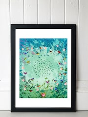 Black Moon Garden by Fiona Watson Framed Print - Image 1 of 4