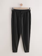 Black Cuffed Slim Lightweight Joggers - Image 5 of 7