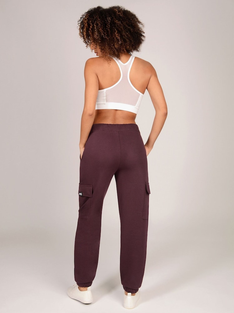 Pineapple Brown Petite Womens Cargo Joggers - Image 8 of 8 Pineapple Brown Petite Womens Cargo Joggers - Image 8 of 8