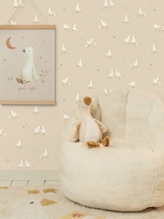 Little Dutch Beigewhite Vliesbehang Little Goose Natural 10M Wallpaper - Image 1 of 5