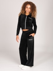 Pineapple Sudadera con capucha de terciopelo con cremallera - Imagen 4 de 5