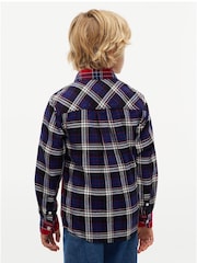 Tommy Hilfiger įprasto kirpimo flanelės marškinėliai su langeliais - 4 paveikslėlis iš 6