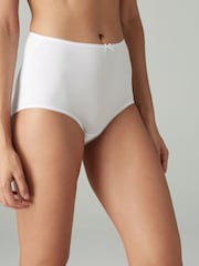 Praline Nude Full Brief Microfibre Knickers 7 Pack - Image 6 of 9