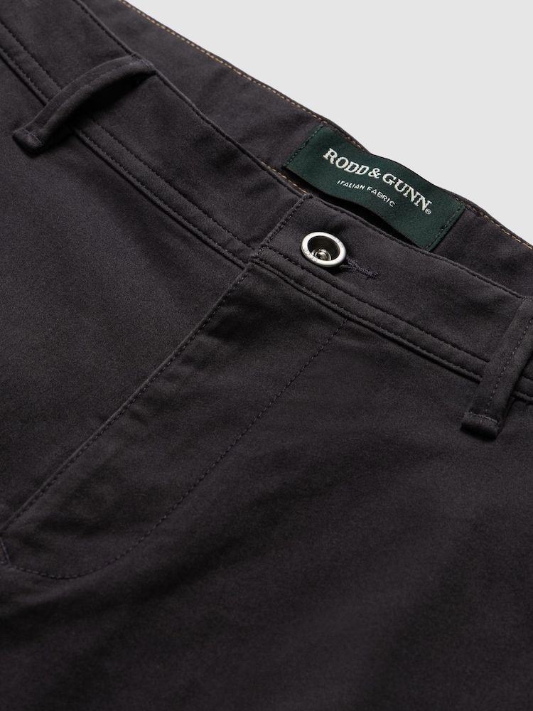 Rodd & Gunn Black Thomas Road Chino Trousers - Image 6 of 6