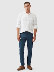 Rodd & Gunn Blue Straight Fit Jeans - Image 3 of 5