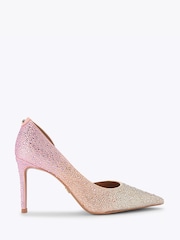 Carvela Pink Amante Court Shoes - Image 2 of 5