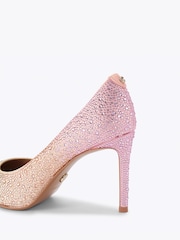 Carvela Pink Amante Court Shoes - Image 3 of 5