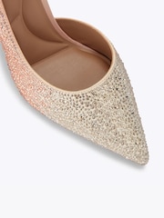 Carvela Pink Amante Court Shoes - Image 5 of 5