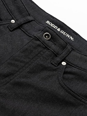 Rodd & Gunn Black Motion Melange Straight Fit Jeans - Image 5 of 5