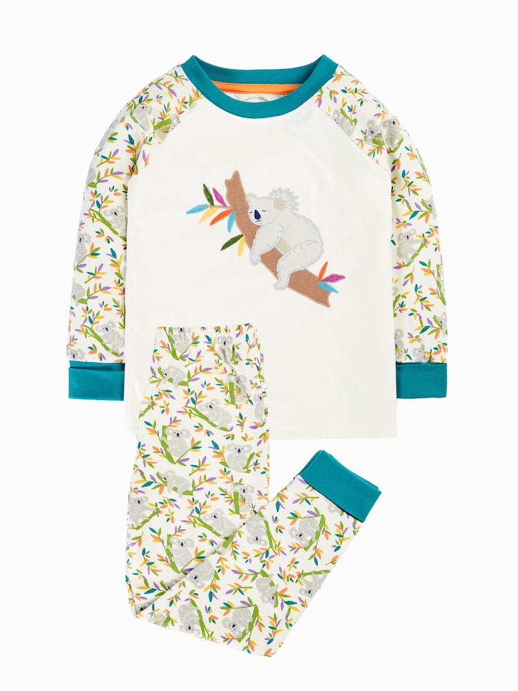 Blanco - Pijama de Halloween Jamie Jim Jams de Frugi - Imagen 1 de 3 Blanco - Pijama de Halloween Jamie Jim Jams de Frugi - Imagen 1 de 3