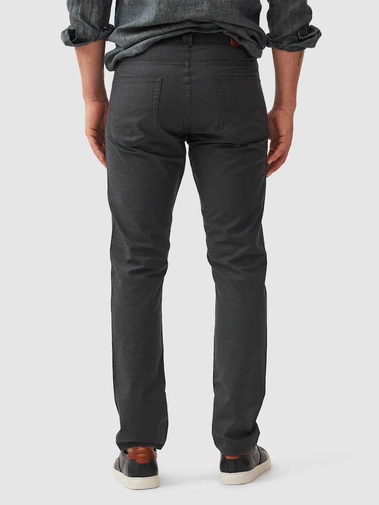 Rodd & Gunn Grey Straight Fit Jeans - Image 2 of 5
