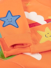 Frugi Orange Halloween Easy On Jumper - Image 3 of 3