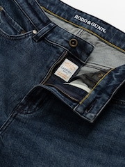 Rodd & Gunn Blue Owaka Straight Italian Denim Jeans - Image 5 of 5