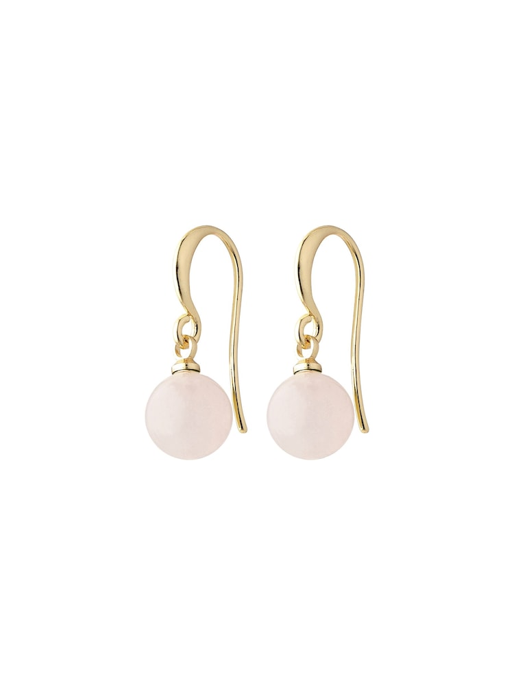 PILGRIM Pink Gold Plated Earring - Image 1 of 3