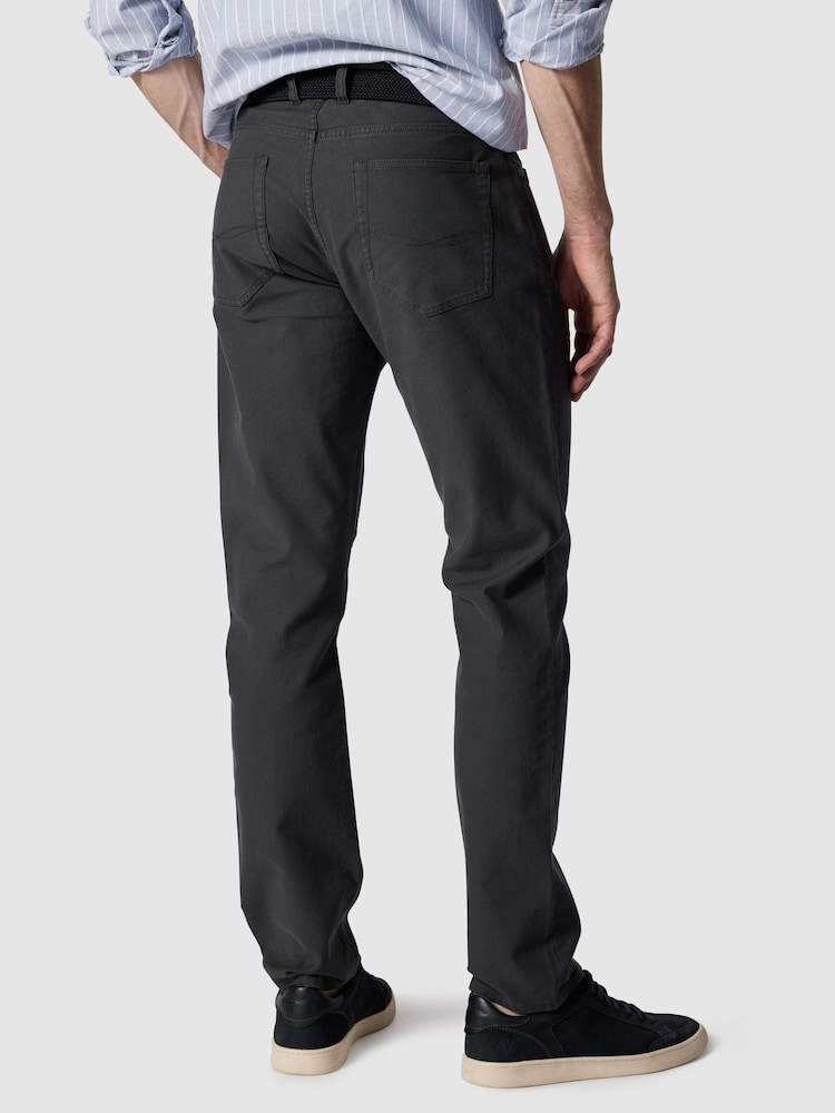 Rodd & Gunn Grey Motion 2 Straight Jeans - Image 2 of 5
