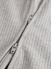Neutral Milk Club Baby Two Way Zip 100% Cotton Sleepsuits 3 Pack (0mths-2yrs) - Image 10 of 13