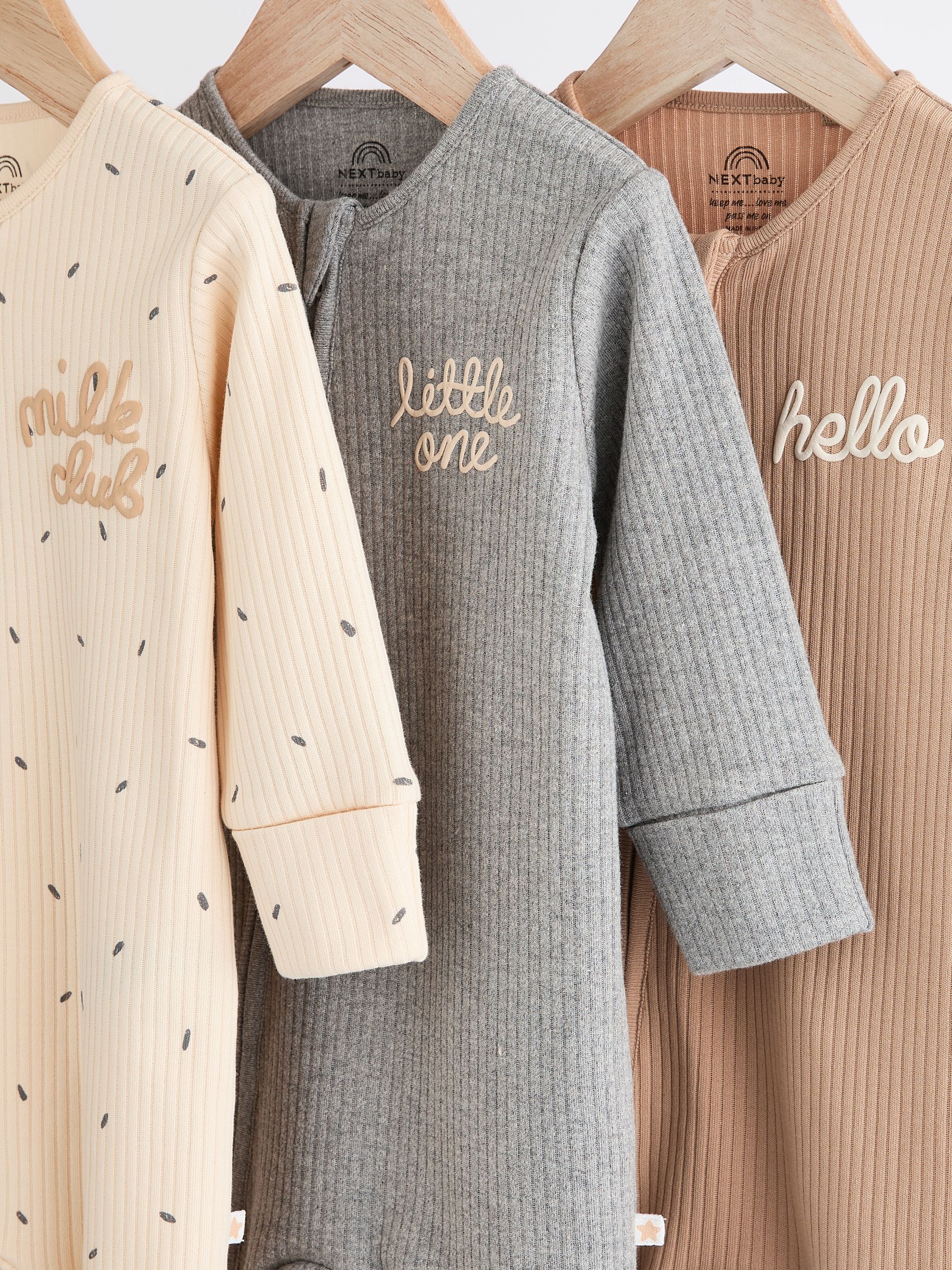 Przeglądaj Neutral Milk Club - Baby Two Way Zip 100% Cotton
