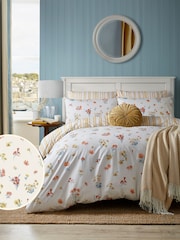 Laura Ashley Yellow Megan 100% Cotton Duvet Cover and Pillowcase Set - Image 1 of 3