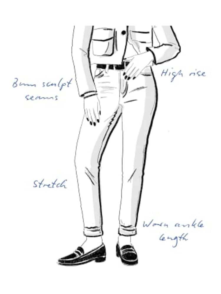 River Island Blue Tall High Rise Mom Jeans - Image 5 of 5 River Island Blue Tall High Rise Mom Jeans - Image 5 of 5