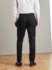 Schwarz - Schmale Passform - Signature Tollegno Anzug aus Wolle: Hose - Image 2 of 4