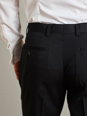 Schwarz - Schmale Passform - Signature Tollegno Anzug aus Wolle: Hose - Image 4 of 4