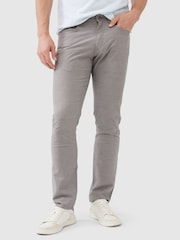 Rodd & Gunn Stone Grey Straight Fit Jeans - Image 2 of 5