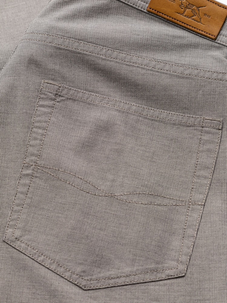 Rodd & Gunn Stone Grey Straight Fit Jeans - Image 5 of 5