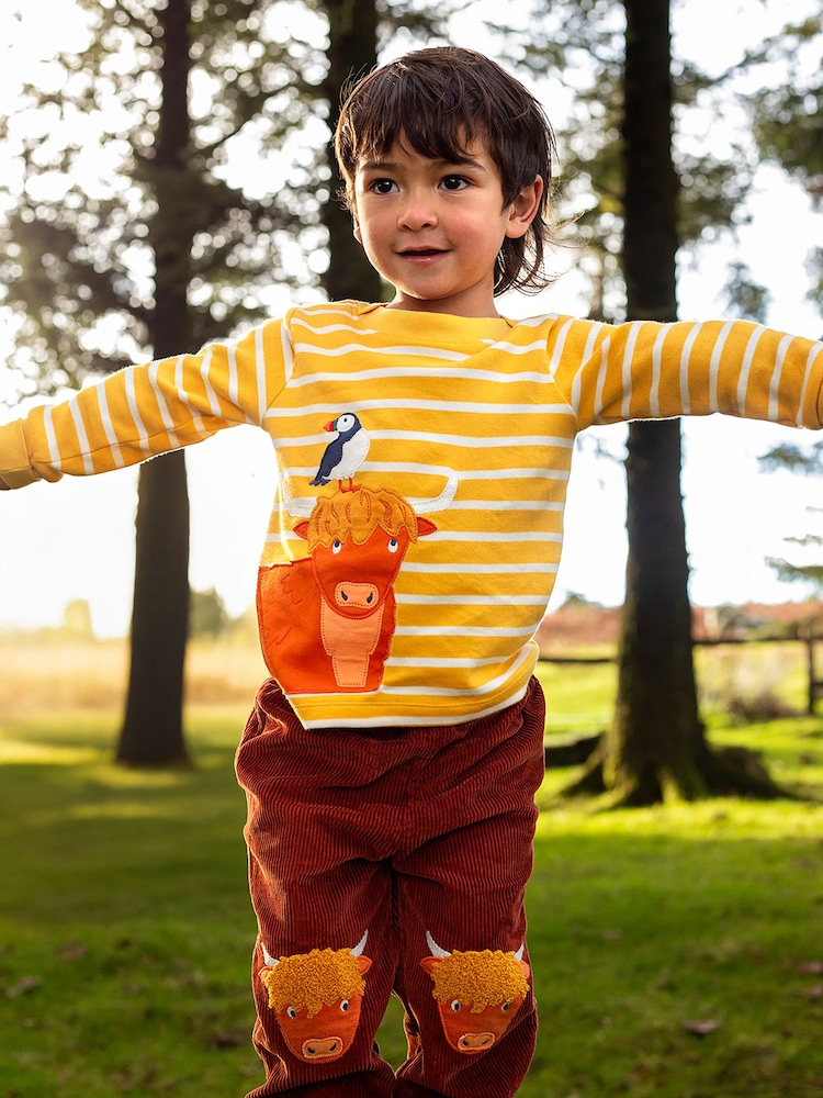 Frugi Yellow Easy On Top - Image 1 of 4 Frugi Yellow Easy On Top - Image 1 of 4
