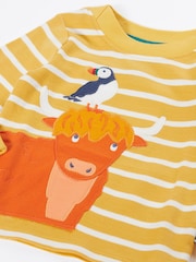 Frugi Yellow Easy On Top - Image 3 of 4