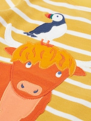 Frugi Yellow Easy On Top - Image 4 of 4
