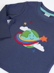 Frugi Blue Adventure Circular Top - Image 2 of 2