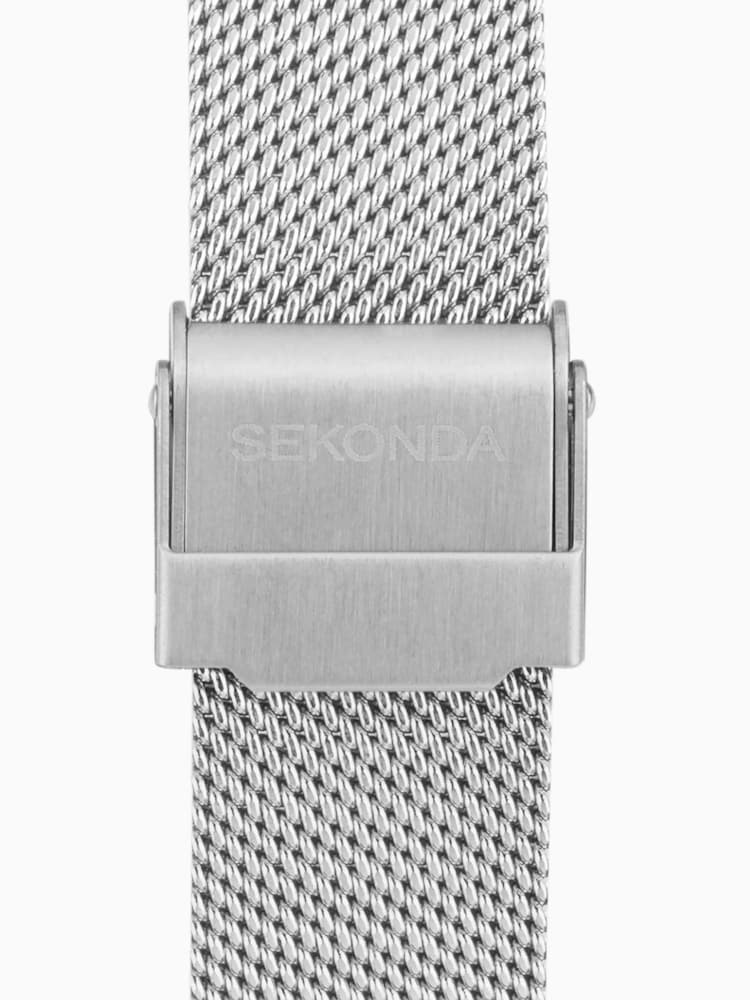 Sekonda Connect Silver Mesh Stainless Steel Strap Smart Watch - Image 6 of 6 Sekonda Connect Silver Mesh Stainless Steel Strap Smart Watch - Image 6 of 6