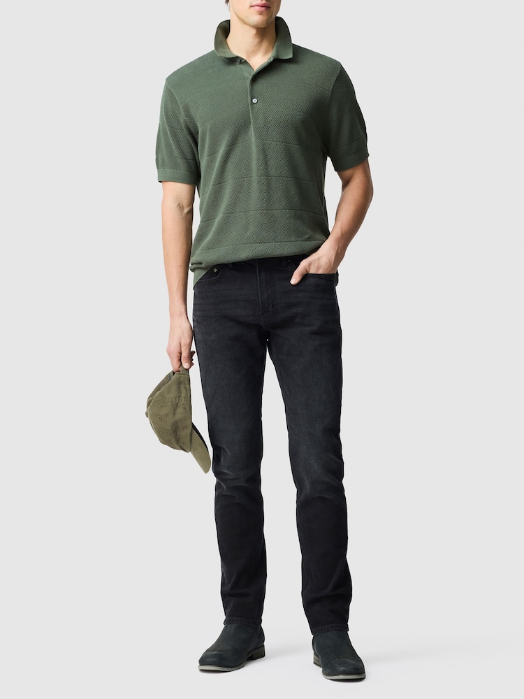 Rodd & Gunn Black Lyell Straight Italian Denim - Image 2 of 5