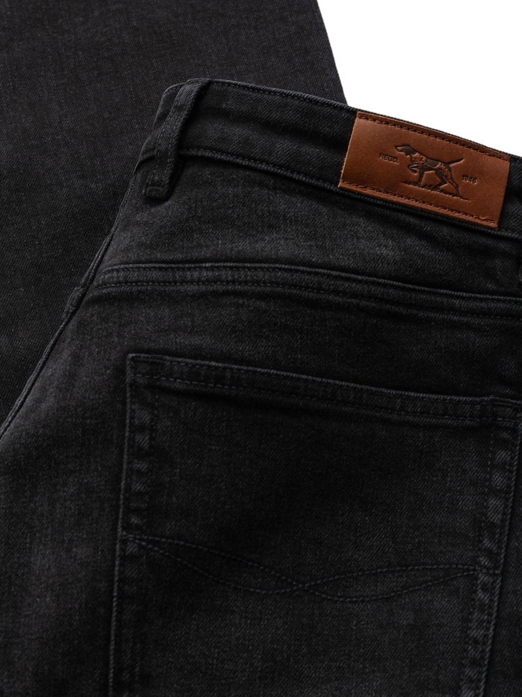Rodd & Gunn Black Lyell Straight Italian Denim - Image 5 of 5