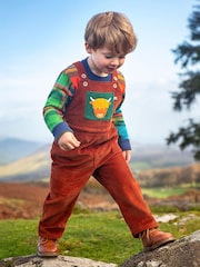 Frugi Blue Christmas Elwood Knitted Jumper - Image 2 of 5