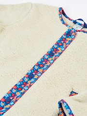 Frugi Natural Juana Fleece Cord Jacket - Image 3 of 4