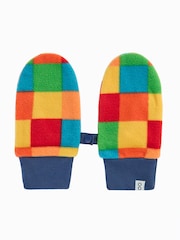 Frugi Blue Drift Mittens Fleece - Image 1 of 4