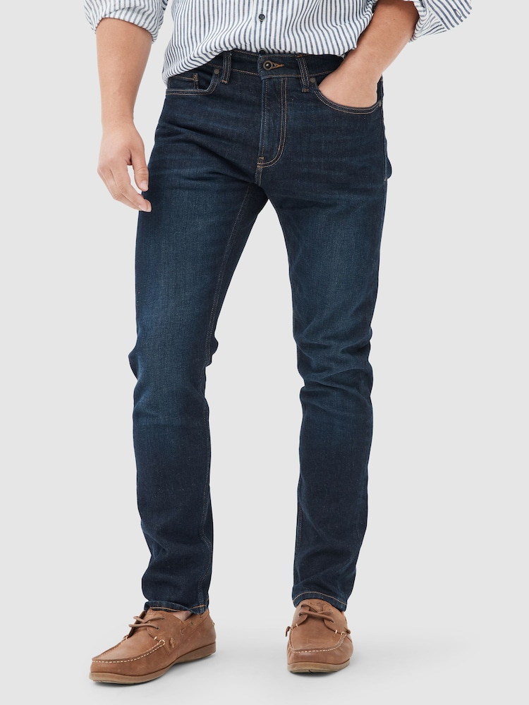Rodd & Gunn Blue Sutton Straight Italian Denim Jeans - Image 1 of 5