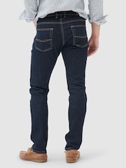 Rodd & Gunn Blue Sutton Straight Italian Denim Jeans - Image 2 of 5