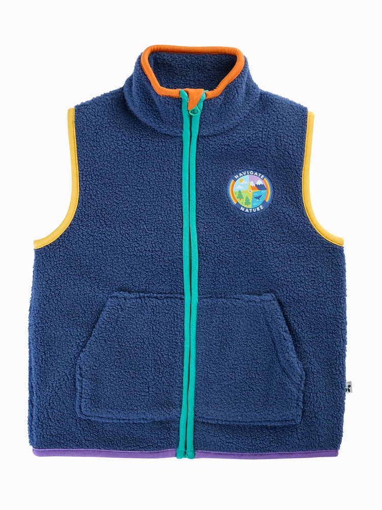 Frugi Bude Borg Gilet - Bild 2 von 5